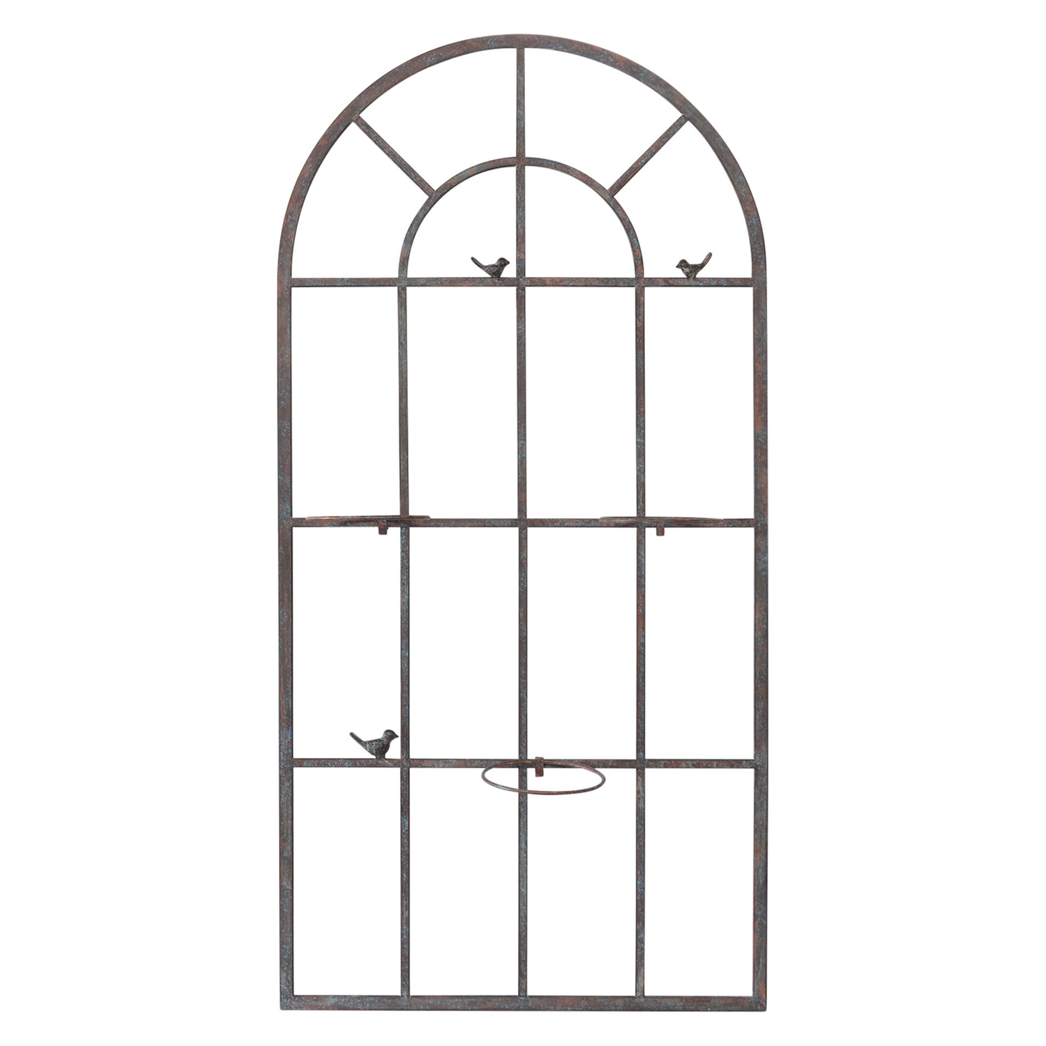 French Window Iron Wall Planter