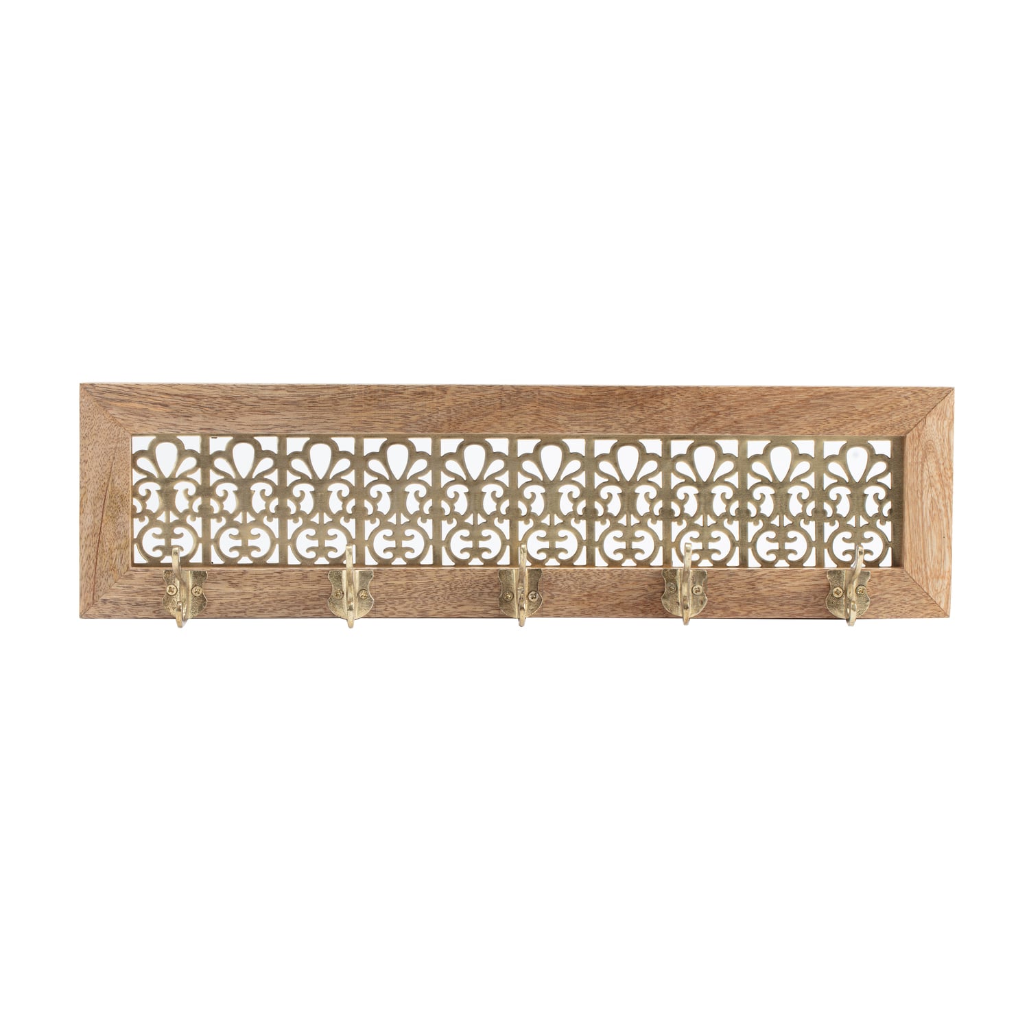 Fleur 5 Hook Hand-Crafted Wall Hanger
