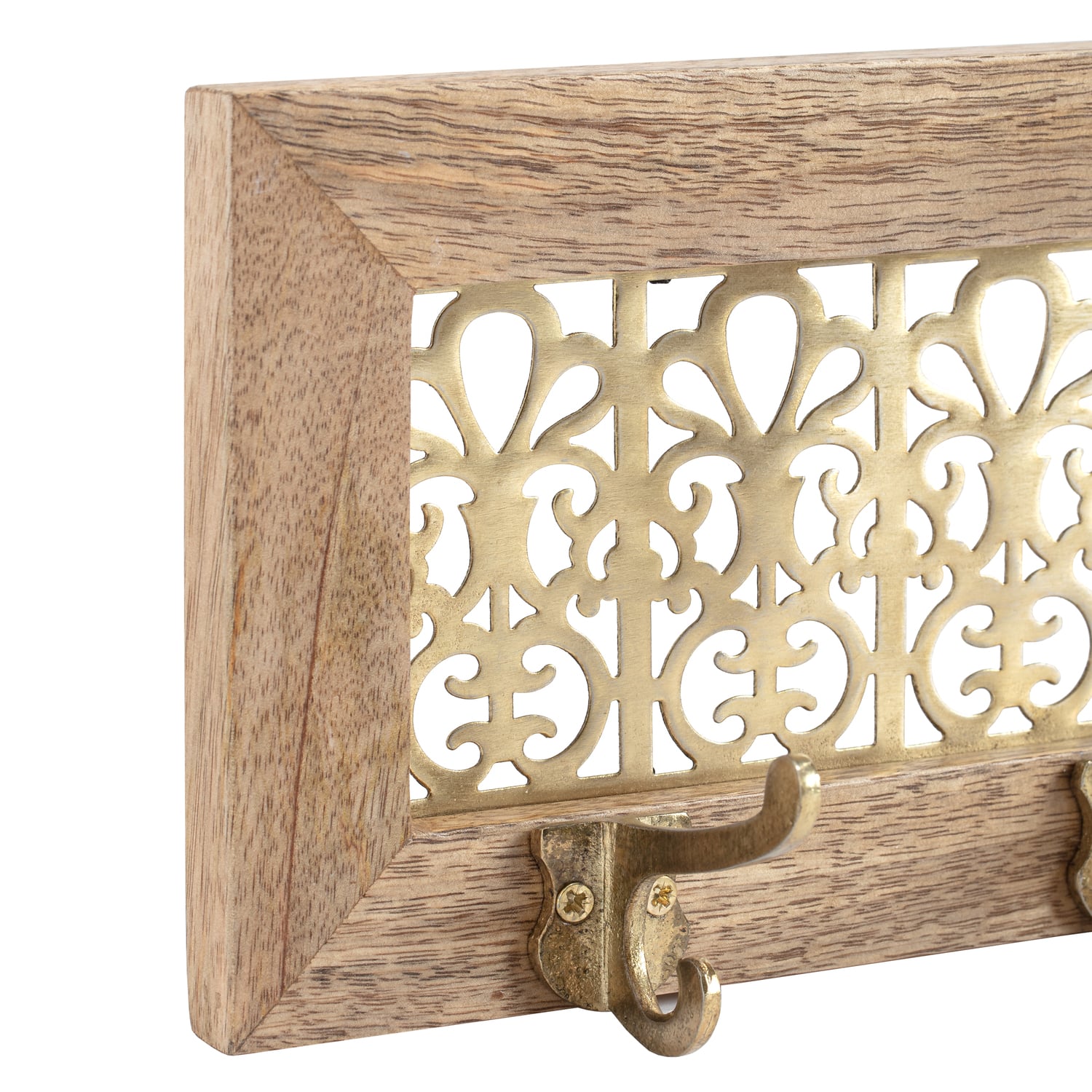 Fleur 5 Hook Hand-Crafted Wall Hanger