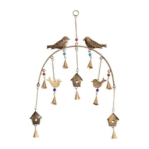 HighST. Birds Arched Hanging Wind Chime | Temple & Webster