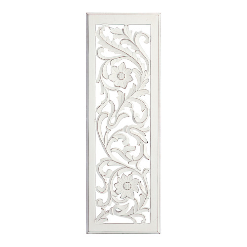HighST. Hamptons Flower Hand-Carved Wall Accent | Temple & Webster