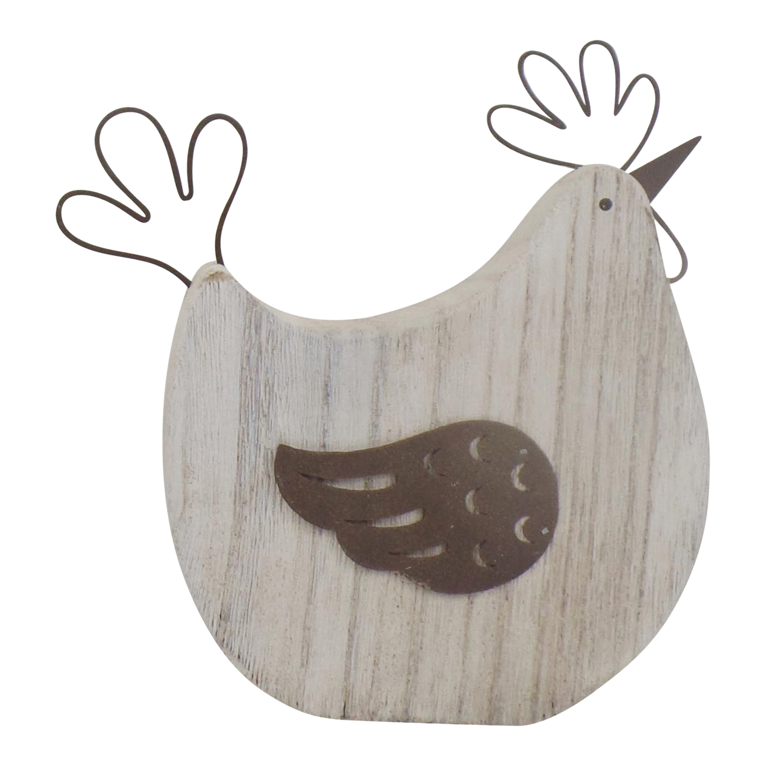 2 Piece French Country Chooks Ornament Set