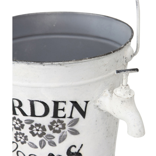 Garden Blooms Bucket with Tap Planter