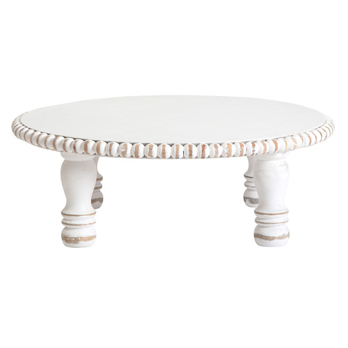 High St. 45cm Mango Wood Cake Stand Temple & ster