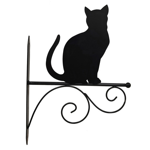 Cat Silhouette Iron Wall Hook | Temple & Webster