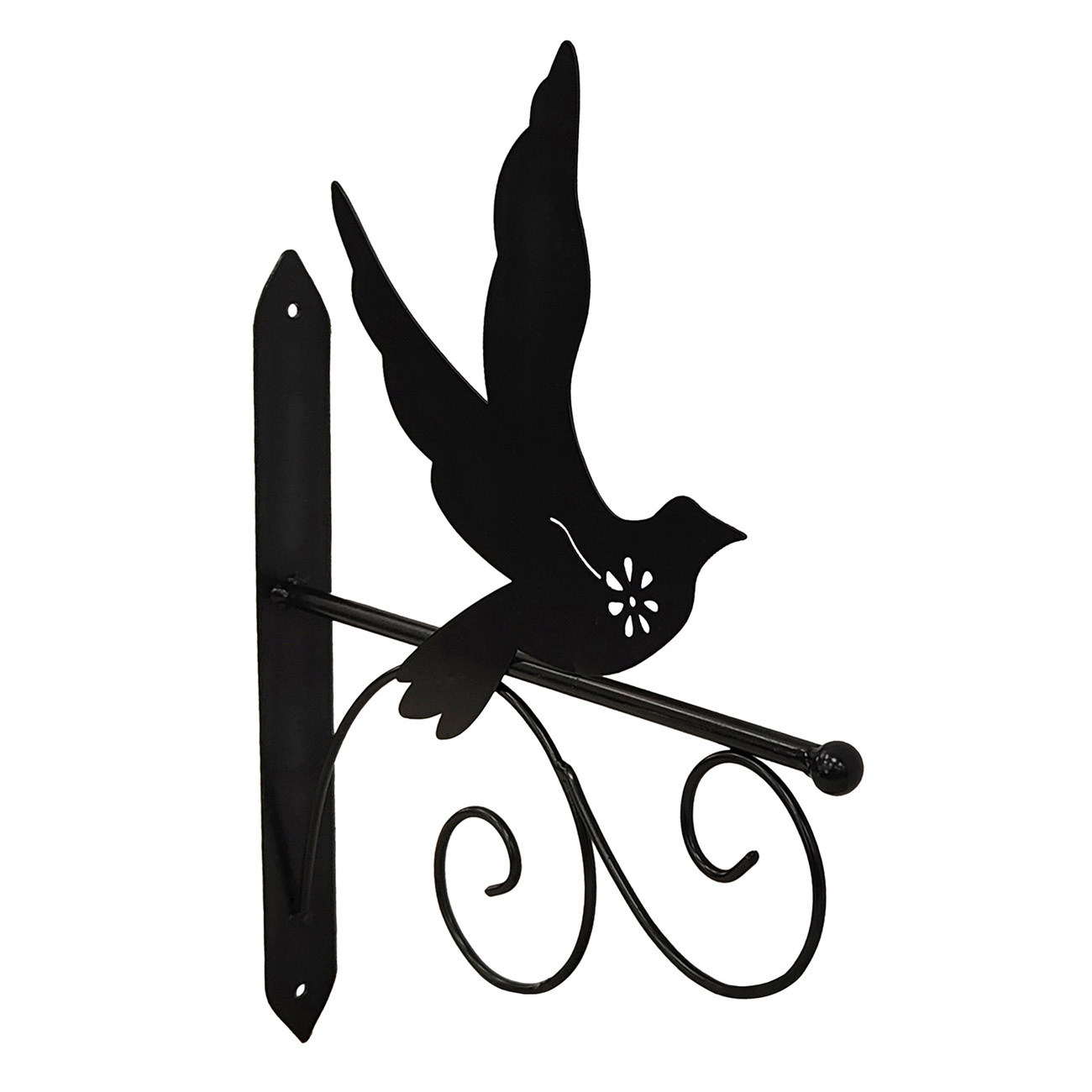 Bird Silhouette Iron Wall Hook