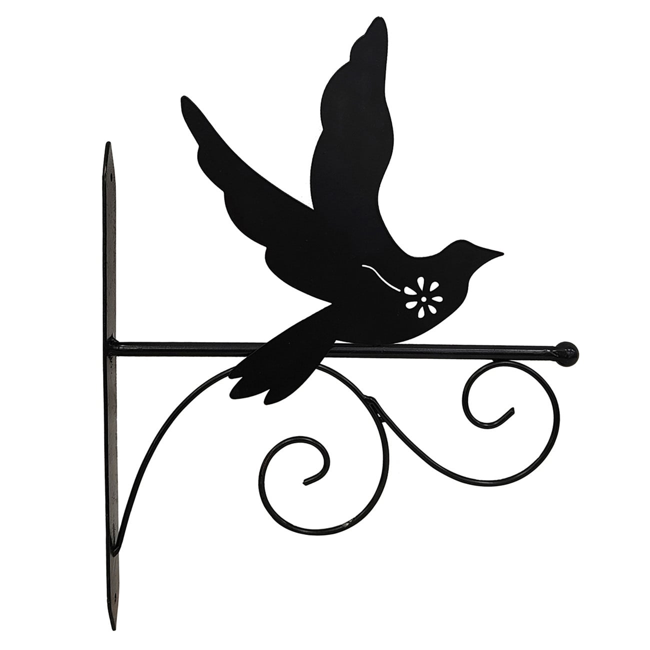 Bird Silhouette Iron Wall Hook