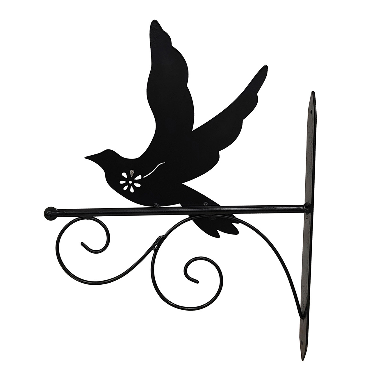 Bird Silhouette Iron Wall Hook