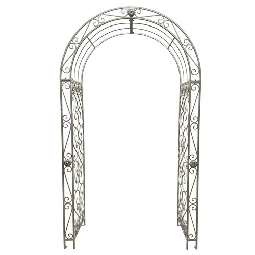 High St. Martinique Iron Garden Arch | Temple & Webster