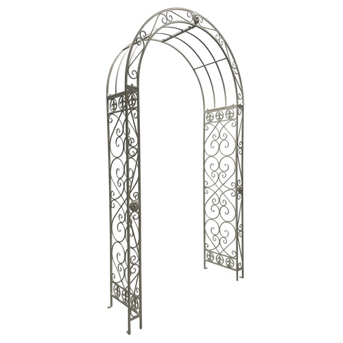 High St. Martinique Iron Garden Arch | Temple & Webster