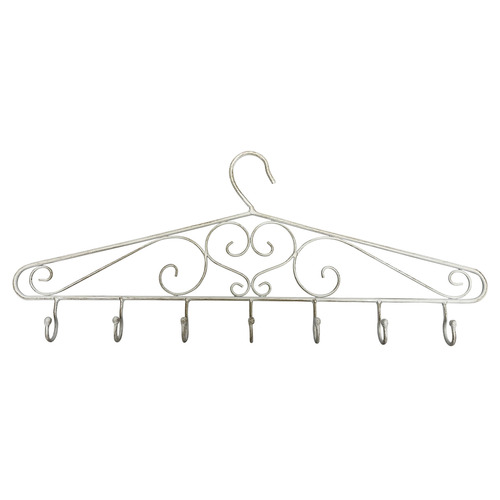 Martinique Swirl Iron Wall Hanger