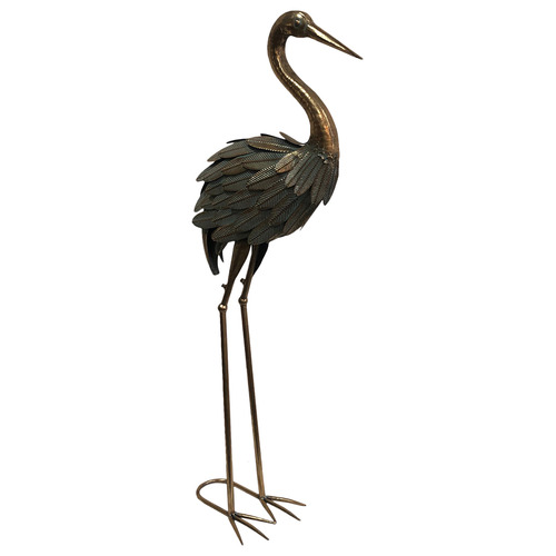 Lustre Crane Statue
