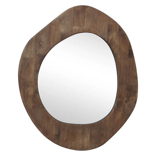 65cm William Mid-Century Asymmetrical Wall Mirror
