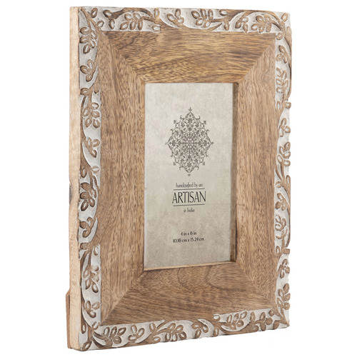 Wallace 4 x 6" Wood Photo Frame