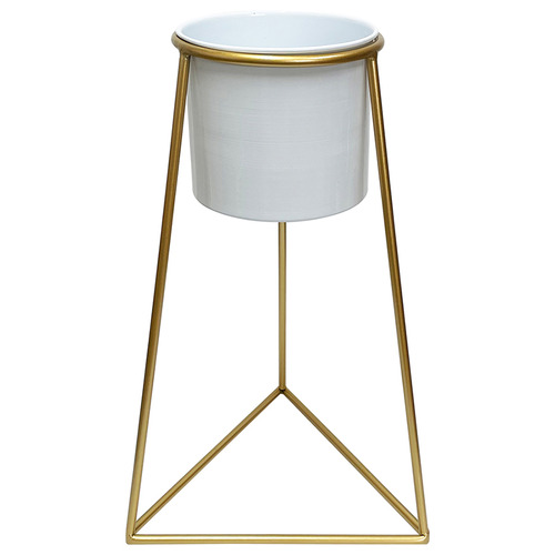 Harmony Planter with Pyramid Stand