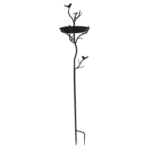 120cm Tatum Iron Bird Feeder Garden Stake