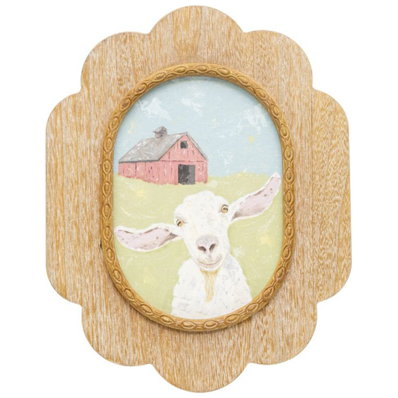 Smiling Sheep Wall Art