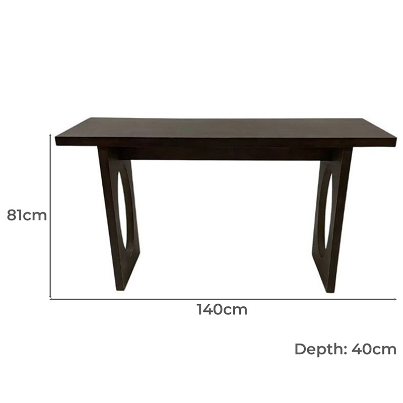 Arden Fir Wood Console Table