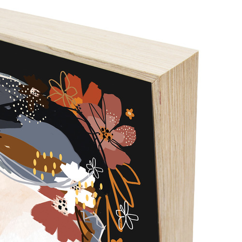 Ochre Isla Boxed Canvas Wall Art