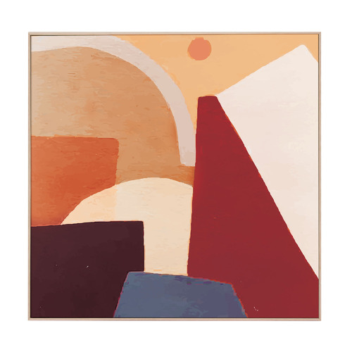 Harvest Edges Boxed Canvas Wall Art