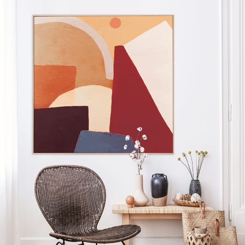 Harvest Edges Boxed Canvas Wall Art