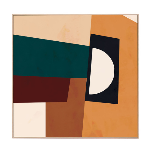 Maple Edges Boxed Canvas Wall Art