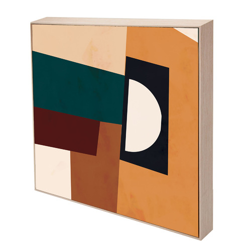 Maple Edges Boxed Canvas Wall Art