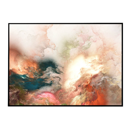 Sienna Abstract Framed Printed  Wall Art