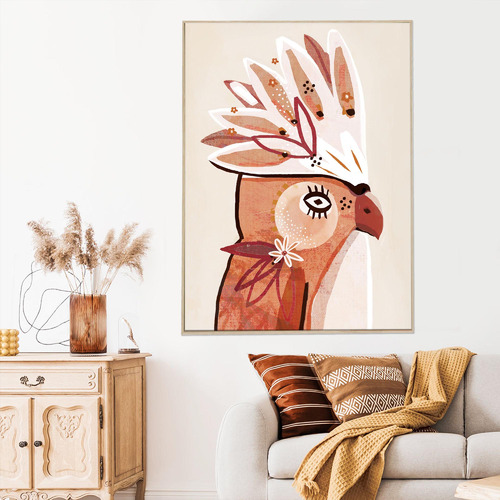 Harvest Gurty Framed Canvas Wall Art