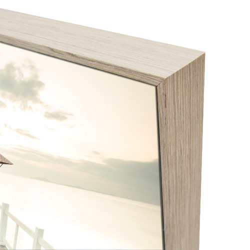 Cream Pier Framed Canvas Wall Art