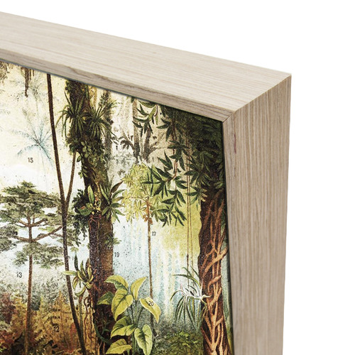 Vintage Jungle Canvas Wall Art