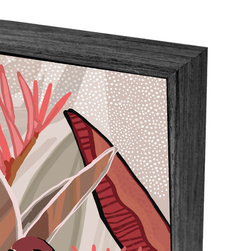 Botanic Birds Framed Canvas Wall Art
