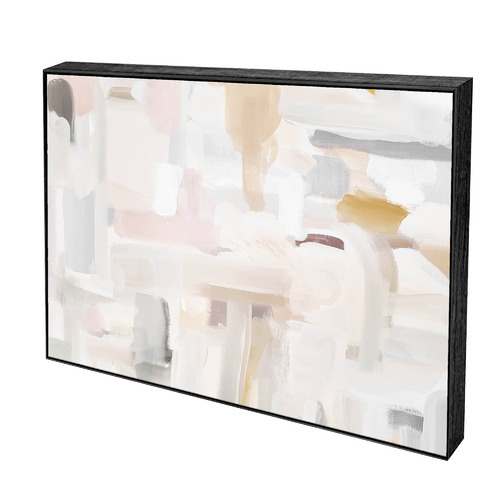 Porcelain Abstract Framed Canvas Wall Art