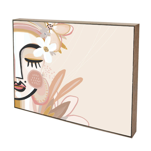 Soft Florence Framed Canvas Wall Art