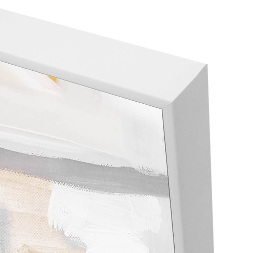 Porcelain Abstract Framed Canvas Wall Art