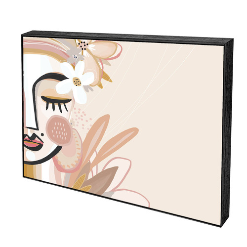 Soft Florence Framed Canvas Wall Art