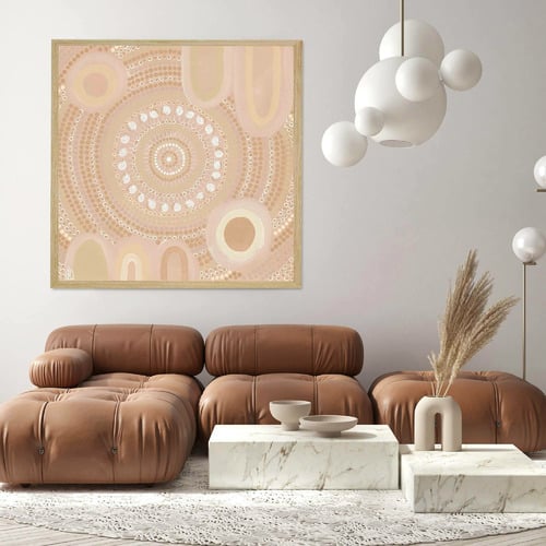 Baruguring Framed Acrylic Wall Art