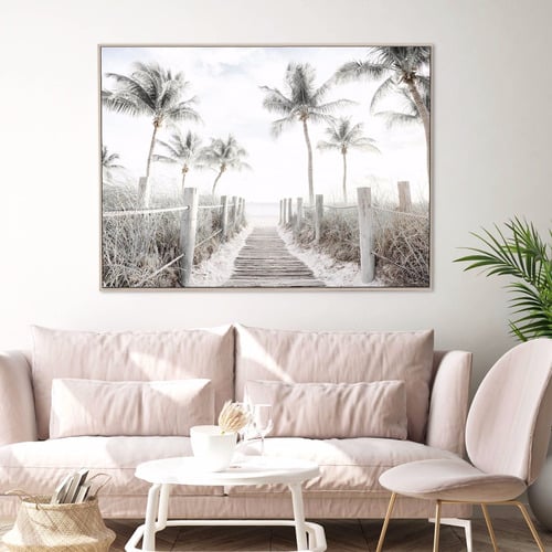 Beach Lane Framed Canvas Wall Art