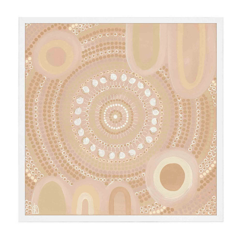 Baruguring Framed Acrylic Wall Art