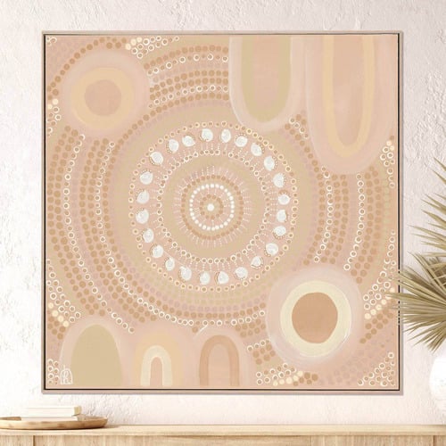 Baruguring Framed Canvas Wall Art