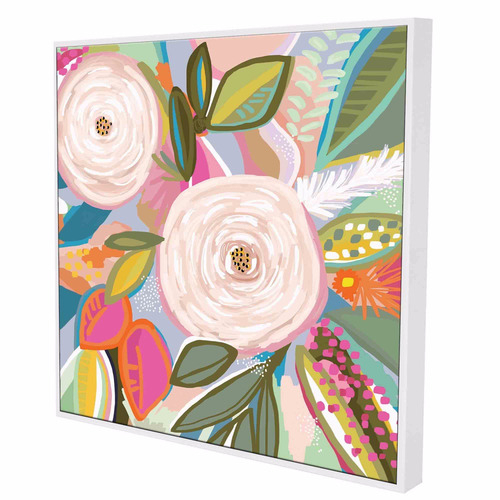 Cameillia Framed Canvas Wall Art
