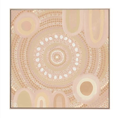 Baruguring Framed Canvas Wall Art