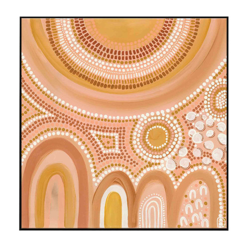 Dunes Framed Canvas Wall Art