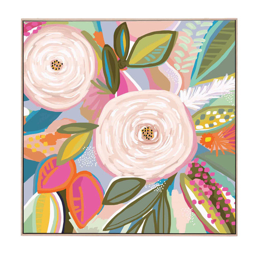 Cameillia Framed Canvas Wall Art