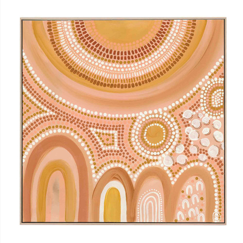 Dunes Framed Canvas Wall Art