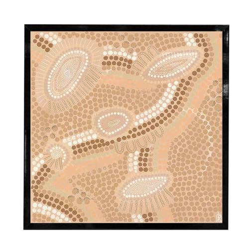 Journey Lines  Framed Acrylic Wall Art