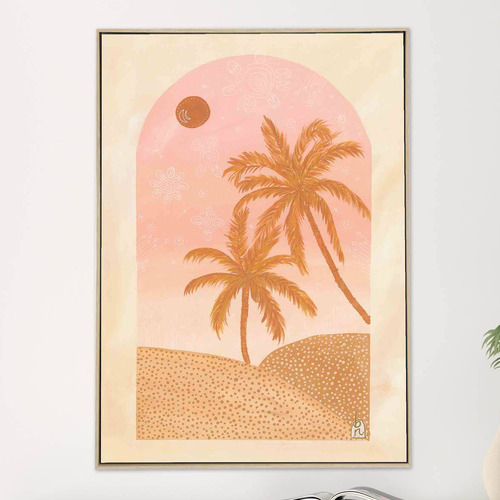 Nanti 1 Framed Canvas Wall Art