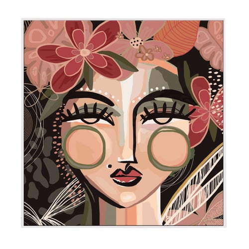 Earthentic Abeliene Framed Canvas Wall Art