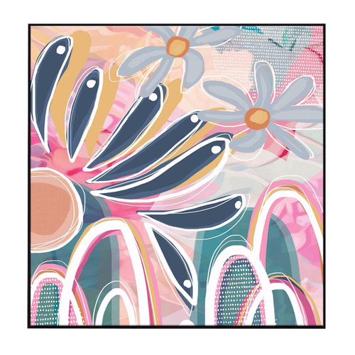 Indra Garden Framed Canvas Wall Art