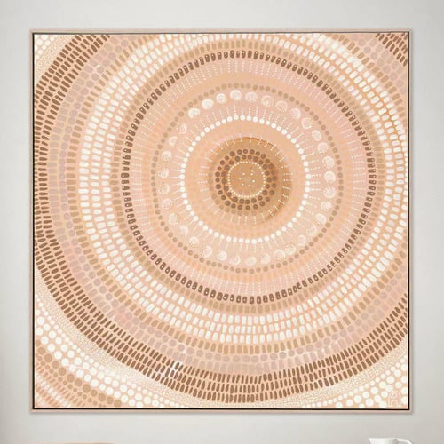 Sand Banks Framed Canvas Wall Art